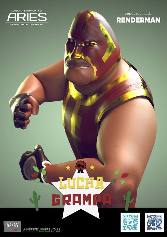 Lucha Grampa poster